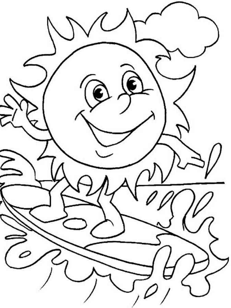 Save 60 Summer Coloring Pages Ideas 7